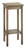 Wooden Church Pedestal Table with Lower Shelf – 36"