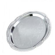 Chrome Tray measures 9 1/2"L x 6 3/4"W