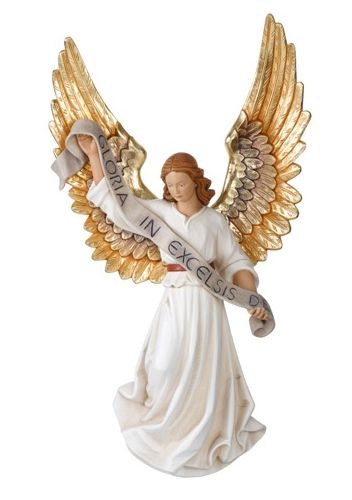 木製エンジェル Nativity Set -1902/3, Gloria Angel - St. Jude Shop, Inc.
