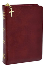 St Joseph Sunday Missal. The St Joseph Sunday Missal is the Complete Edition in Accordance with the Roman Missal. St Joseph Sunday Missal has a Burgundy Bonded Leather cover with Zipper close. The missal measures 4 1/4" X 6 1/4" and has 1600 pages