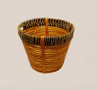 This rustic overflow basket is perfect for Holy Days and Special Collections!  These baskets are able hold a great amount and feature slotted handles that make them easy to carry. These rustic overflow collection baskets measure 16" in diameter with a 13" depth.