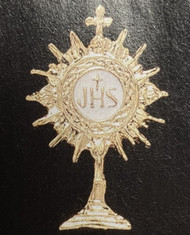 Gold Monstrance Pin; 1-5/16 tall