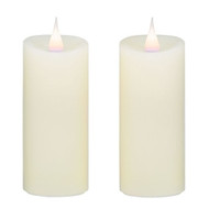 2pc Ivory Votives