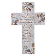 SERENITY PRAYER WALL CROSS