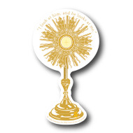 Monstrance Sticker