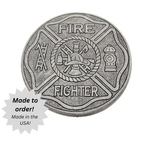 Firefighting Step Chalks Outdoor Cement Firefighter Stepping Stone - 10