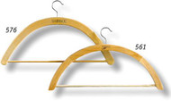 solid wood vestment hanger