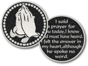 Serenity Prayer Ring Serenity Prayer Pocket Token Coin - 3.5cm