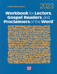 Reflect on the Scriptures and strengthen your understanding of God with St. Jude Shop’s 2024 Lector & Gospel Reader Workbook.
Available in English and Spanish
Large-printed text for easy reading
Margin notes with pronunciation guides
Commentary with background information and meaning explanations
Psalms for meditation and context
Enhance your teachings and proclaim skills with St. Jude Shop’s workbook resource, allowing you to deepen your spiritual life and help others do the same. All church supply copies include an introductory orientation to the ministry and links to audio files with chanted introductions and closings for readings. Order yours today!
Paperback edition
Size: 8 ⅜ x 10 ⅞ 
304 pages