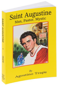 Authored by world-renowned scholar, Rev. Augustine Trape, O.S.A., St. Augustine is a comprehensive biography of one of the Church's greatest and most quoted Saints. From the Saint's youthful wanderings away from the Church to his mother's prayers for his conversion and his eventual embrace of Catholicism, St. Augustine provides a wealth of information. With an illustrated, flexible cover for easy use, St. Augustine paints an informative portrait of this extraordinary African Saint who defended and extended the reach of the fourth and fifth century Church.
5 1/2" X 8" ~ 384 pages ~ Flexible Cover