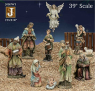 39" Color Resin-Stone Outdoor Nativity Collection
Individual Pieces & Small Sets Available for Purchase