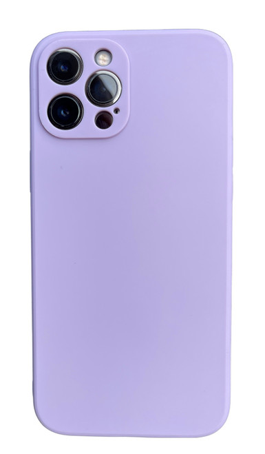 silicone case iPhone 12 lilac