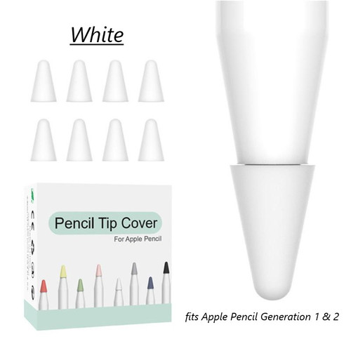 Apple Pencil tip covers in White