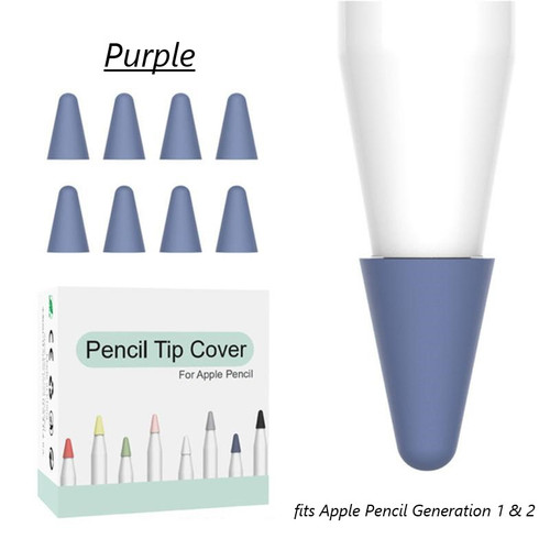 Apple Pencil tip covers in Purple