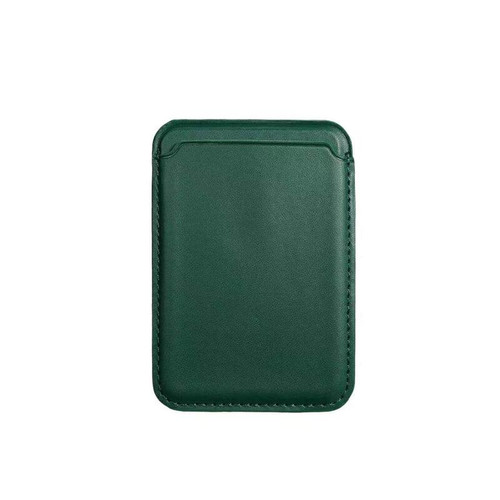 Green Vegan Leather Magsafe WAllet