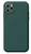 dark green soft silicone case iPhone 12