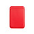 Red Vegan Leather Magsafe Wallet