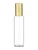 Gold top perfume hush bottle