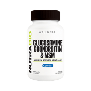 NutraBio Glucosamine Chondroitin MSM 120