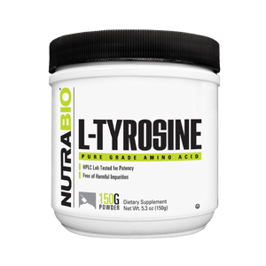 NutraBio L-Tyrosine Powder 150 grams NutraBio L-Tyrosine Powder 150 grams