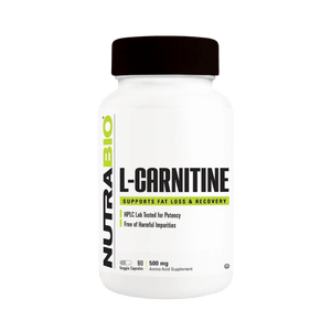 NutraBio L-Carnitine 500mg 90 caps NutraBio L-Carnitine 500mg 90 caps