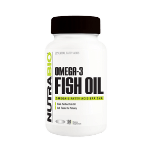 Nutrabio Omega-3 Fish Oil 150 gels Nutrabio Omega-3 Fish Oil 150 gels