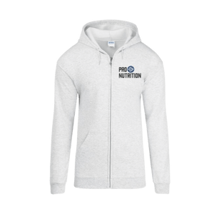 Pro Nutrition Zip Hoodie Ash Pro Nutrition Zip Hoodie Ash