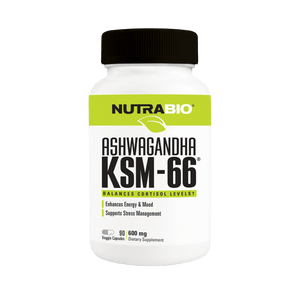 NutraBio Ashwagandha KSM-66 600mg 90 cap NutraBio Ashwagandha KSM-66 600mg 90 cap