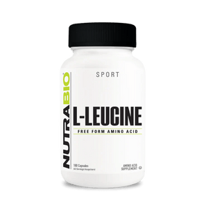 NutraBio L-Leucine 180 Caps