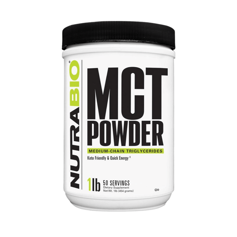 NutraBio MCT Powder 1lb