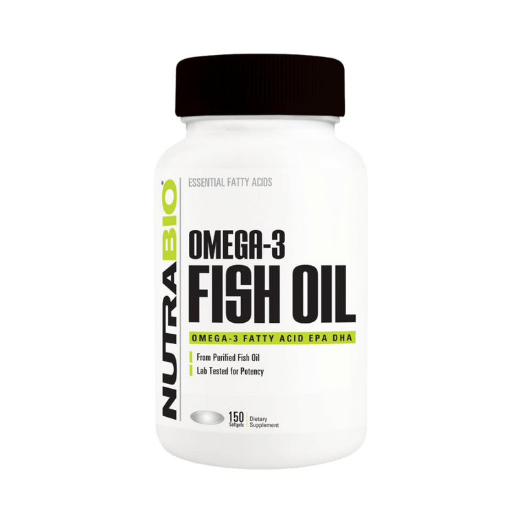 Nutrabio Omega-3 Fish Oil 150 gels
