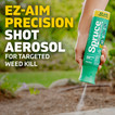 EZ-Aim precision shot aerosol for targeted weed kill.
