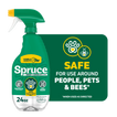 Spruce Weed and Grass Killer is safe for use around people, pets, and bees when used as directed.