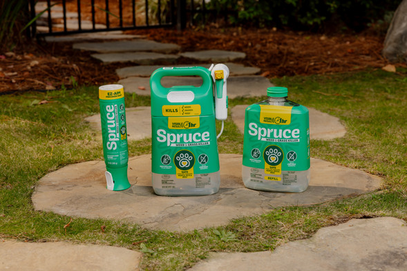 Spruce EZ-AIM, Manual 64oz Sprayer, and 64oz Refill