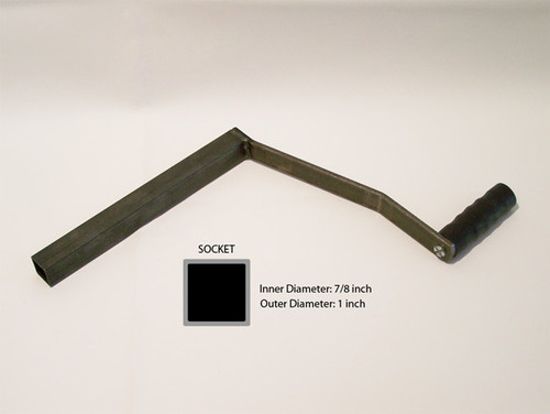 CRANK HANDLE - ROCKWOOD 94 & OLDER ONLY