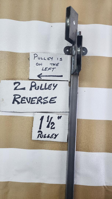 FLOOR TRACK, 55x3/4 2 PULLEY REV