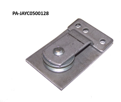 PULLEY, FLAT FLOOR W/ DBL PULLEY