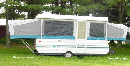 FLOOR TRACK W/O PULLEY - 4 STG