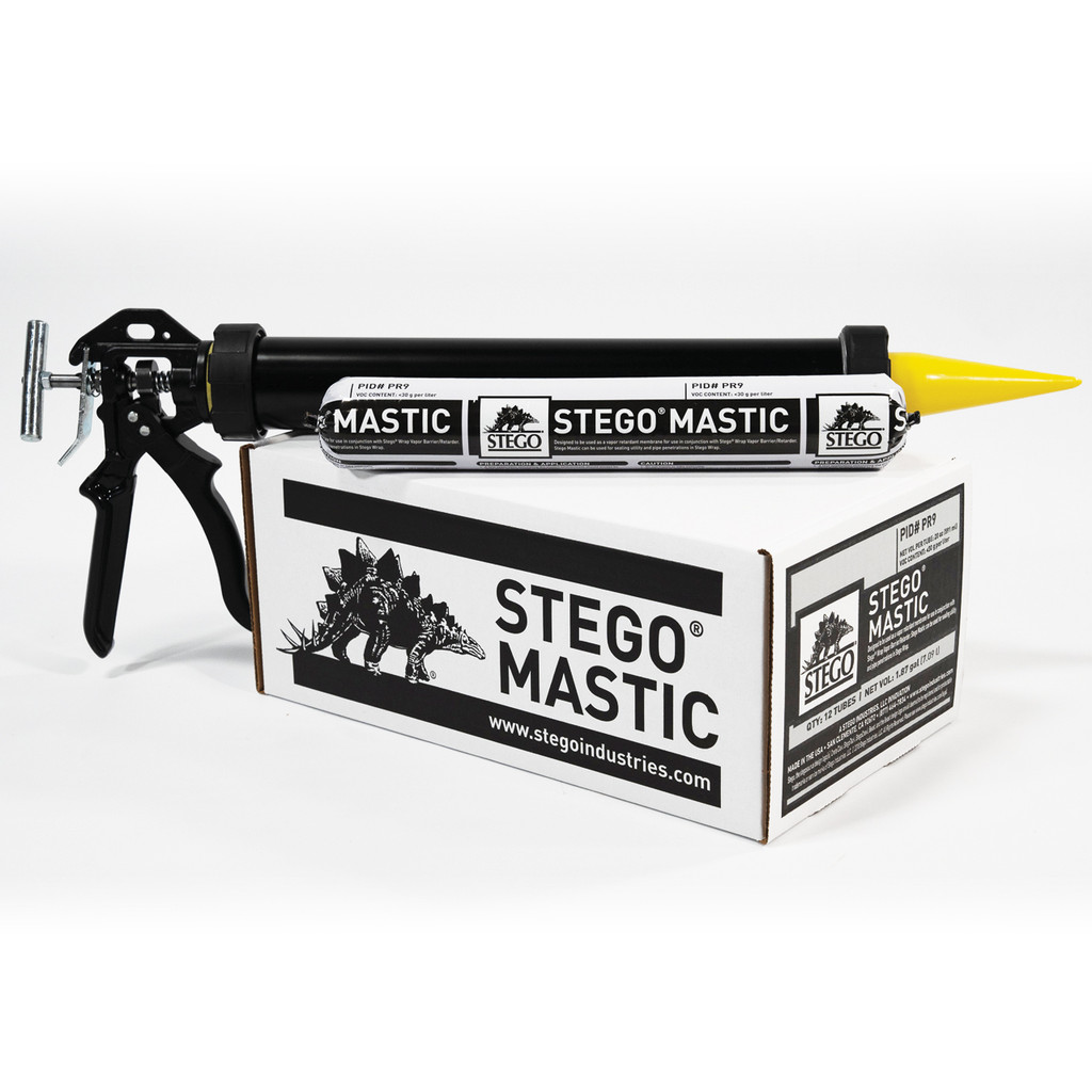 Stego® Mastic - Seal Pipe Penetrations & Terminating Edges | 20-Ounce 