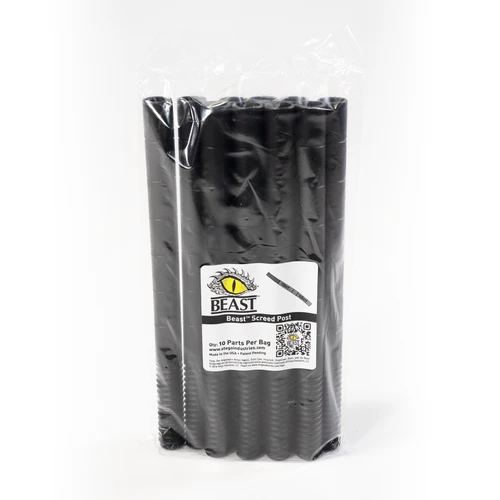 Beast® Screed Post - One of 3 Components to the Fixed Elevation, Point-to-Point Guide Beast Screed System | 10 Pack