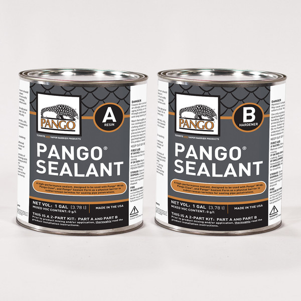 Pango® Sealant – Seal Multiple Pipe Penetrations in Pango® Wrap | 4-Gallon Kit