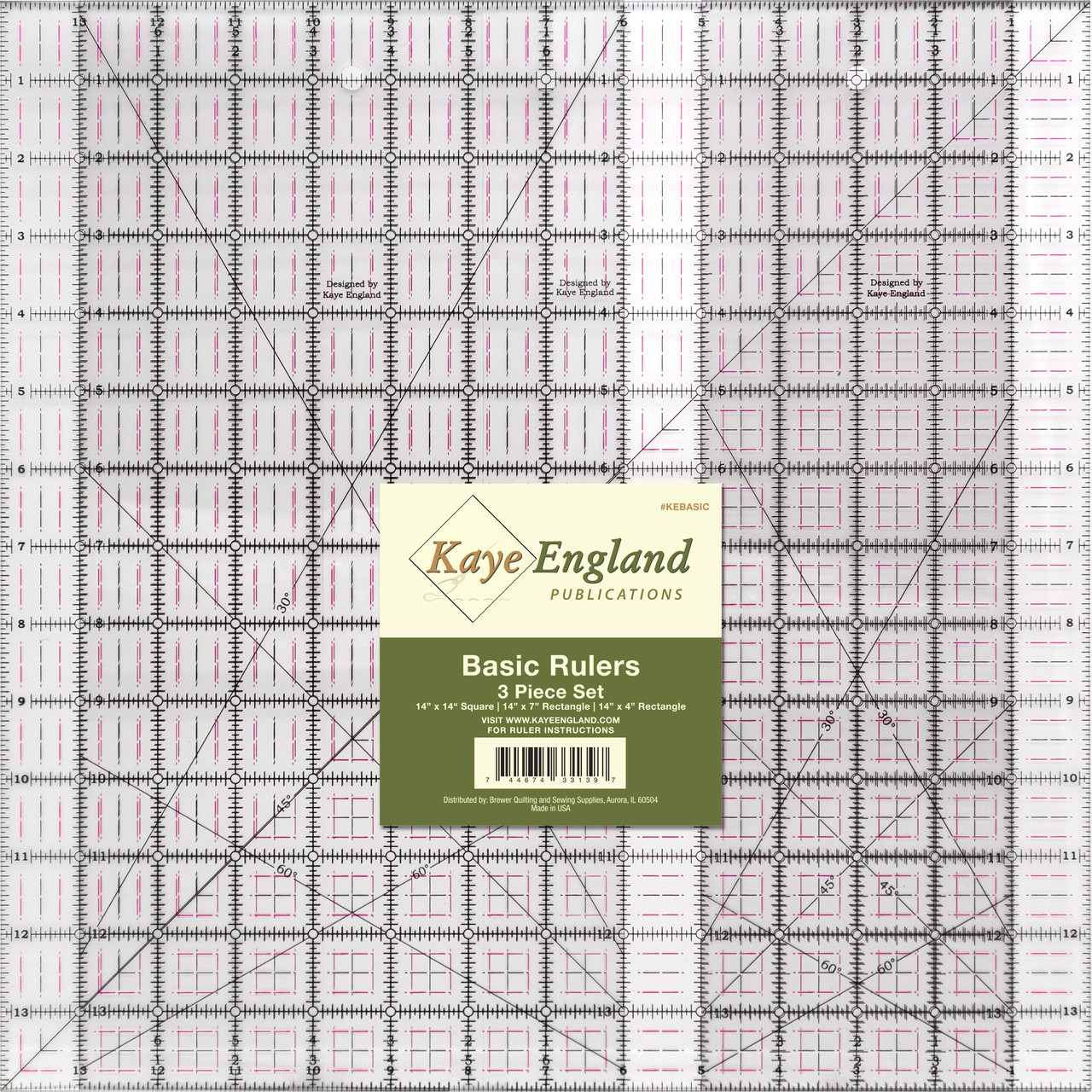 Kaye England Basic Ruler Set - Kaye England Publications