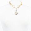 Druzy Quartz Toggle Necklace