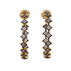 Stardust Gold Hoop Earring