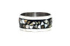 Mosaic Black & White Bangle
