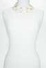 Cream Mother of Pearl Belt Necklace