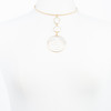 Carved Mother of Pearl Choker