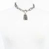 Jasper Diamond Pendant Choker