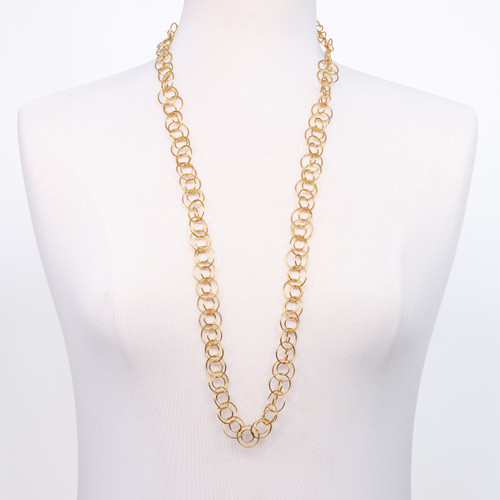 Interlocking Gold Necklace