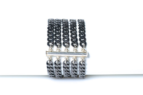 Gunmetal Chain Bracelet